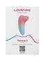 Tenera 2 Rechargeable Silicone Clitoral Suction Stimulator - Pink/blue